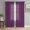 Purple Purple, variant on Sheer Curtains 72 Inches Long 2 Panels Set for Bedroom, Dark Brown Semi Sheer Curtains for Windows, Vintage Country Monochrome Chocolate Color Voile Window Treatments Rod Pocket Curtain