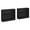 Black, variant on Scranton & Co Furniture Universal 2 Shelf Bookcase in Classic Black (Set of 2)