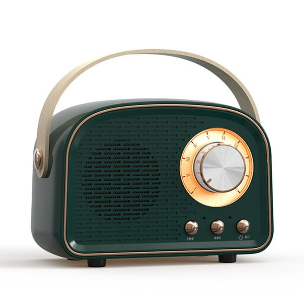 Altavoz retro compatible con radio FM Altavoz inalámbrico portátil