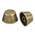 thumbnail image 5 of 12x7mm Flat Hollow Rivet Studs Zinc Alloy Electroplating Bronze Tone 10 Pack, 5 of 5