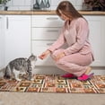 thumbnail image 3 of Patchwork Chicken Pattern Kitchen Rugs Sets Of 2,Anti Fatigue Kitchen Mat Rugs Non Slip Washable,Decorative Kitchen Floor Mats for Kitchen,Sink,Laundry,17"x30"+17"x47", 3 of 7