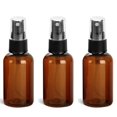 thumbnail image 1 of Empty Plastic Mist Spray Bottles, 2 Oz 60ml for Hand Cleaning Atomizers for your favorite Perfume Based Cleaner perfume CLEANSER cologne, handy purse travel. Black Sprayer Cap New Shape, 1 of 1