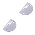 thumbnail image 4 of VONKY Metal B Type Feed Dog Plate Machine Industrail Single Needle for Sewing Silver B28 2Set, 4 of 6