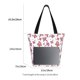 thumbnail image 3 of Disketp Purple Mushroom for Women’s Casual Shoulder Tote Bag Cross-body Handbags for Shopping, Travel and Daily Use, 3 of 6