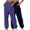 Dark Blue, variant on CaiJunJia Clearance No Boundaries 2 Pack Women's Joggers with Pockets, , Moisture Wicking, Breathable, Tapered Sweatpants