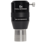 Explore Scientific 5X Barlow Focal Extender, 1.25" Barrel