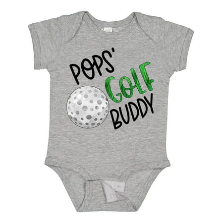 

Inktastic Pops Golf Buddy with Golf Ball Gift Baby Boy or Baby Girl Bodysuit