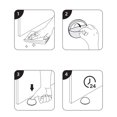 thumbnail image 3 of Bouchon de Porte Anticollision Silencieux pour 4 Paquets, 3 of 8