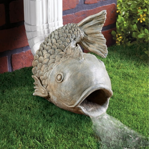 Swimming Fish Decorative Downspout Cover - Walmart.com - Walmart.com
