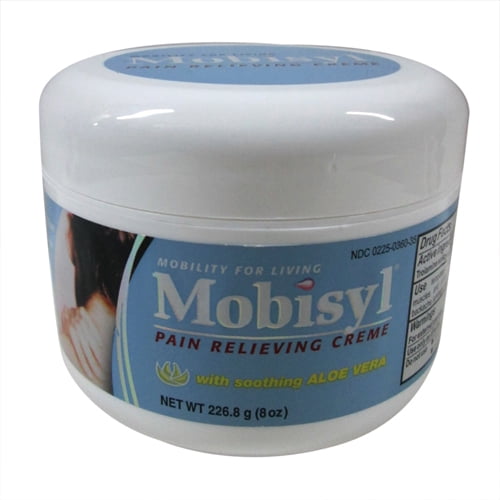 Mobisyl Pain Relief Creme With Soothing Alove Vera For Arthritis 8 Oz