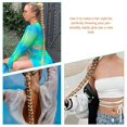 thumbnail image 2 of Long DIY Braided Ponytail Extension Women Synthetic Ponytail Extension with Hair Tie, 2 of 4