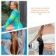 thumbnail image 2 of Long DIY Braided Ponytail Extension Women Synthetic Ponytail Extension with Hair Tie, 2 of 4