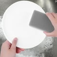 thumbnail image 3 of REGALWOVEN Sponges Household Kitchen 5 Pcs, Non-Scratch Scrub Dish Sponges, Dual Sided Cleaning Sponge for Bathroom White 4.3"x2.8"x1.4", 3 of 6