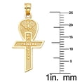 thumbnail image 2 of Precious Stars 14K Yellow Gold Cross Spanish Mi Primera Comunion Pendant - No Chain, Pendant Only, 2 of 3