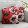 thumbnail image 3 of Qinduosi Watercolor Flower Pillow Covers - Floral Throw Pillow Covers of Decorative Plant Pillow Case Outdoor Farmhouse Cushion Cover " White, 3 of 5