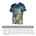 thumbnail image 6 of LAOLIUSN Men'S Wolf Graphic T-Shirt Novelty Animal Print Short Sleeve Top, S-4XL, 6 of 7