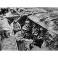 thumbnail image 2 of World War 1. German Soldiers Smoking History (24 x 18), 2 of 2