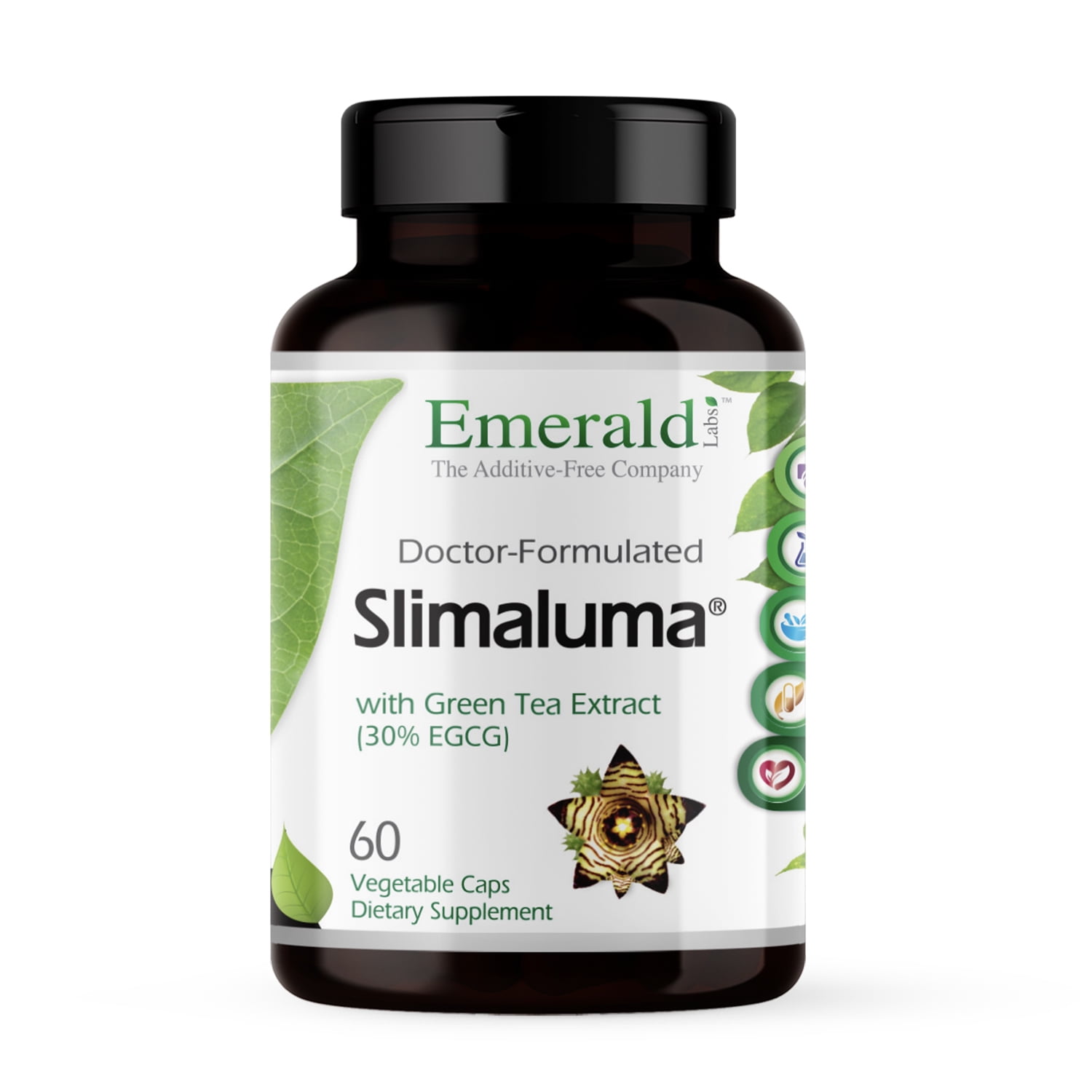 Emerald Labs Slimaluma - Green Tea Weight Loss Support, Helps Support Appetite Suppression and Fat Oxidation - 60 Vegetable Capsules
