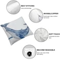 thumbnail image 6 of Large Whale Watercolor' Animal Throw Cushion Pillow Cover for Living Room, Sofa, 6 of 7