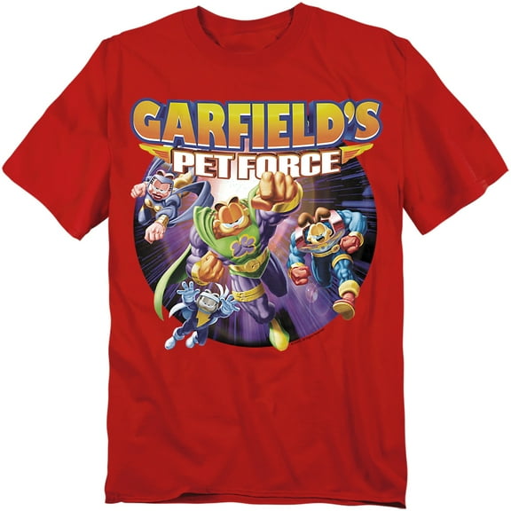 Garfield T-Shirt Pet Force Four Unisex Graphic Tee For Men & Women