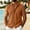 Ginger, variant on Men's Cotton Linen Sleeveless Shirts Button down Beach Tank Top Solid Color Shirt with PocketBeigeL
