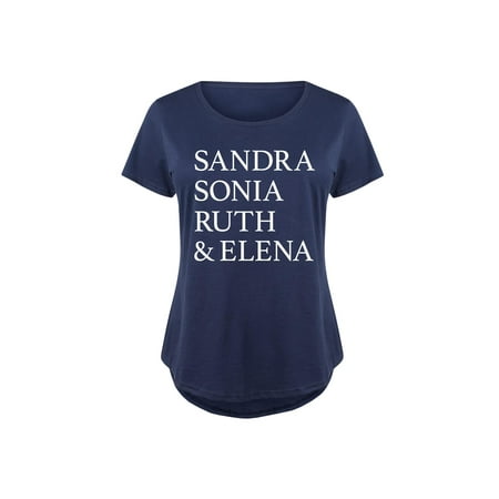 Supreme Court List - Ladies Plus Size Scoop Neck Tee