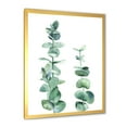 thumbnail image 2 of Designart 'Green Eucalyptus Branch' Tropical Framed Art Print, 2 of 4