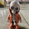 thumbnail image 2 of Skull Statue Gift Eye-catching Creative Unique Decoration Fun Gift Skeleton Ornament, 2 of 5