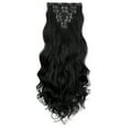 thumbnail image 5 of 8 Pcs Clip in Hair Extensions, Hair Wave Straight Hair Clip in Hair Extensions 24/26 Inchs, 5 of 7