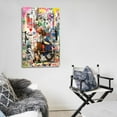 thumbnail image 5 of Banksy Graffiti Work Well Together Room Aesthetic Poster Print Art Wall Painting Canvas Posters Gifts Modern Bedroom Decor 24x36inch(60x90cm), 5 of 6