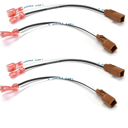 (2) Pair of 72-7400 Speaker Wire Adapters for Select ... car audio wiring harnesses for nissan vehicles 