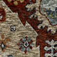 thumbnail image 2 of Oriental Weavers Aberdeen Area Rug - 1143H - 7'10" x 10'10" - in Rust/ Blue - Vintage Inspired, Stain Resistant, Family and Pet Friendly , Dining, Living Room Rug, 2 of 4