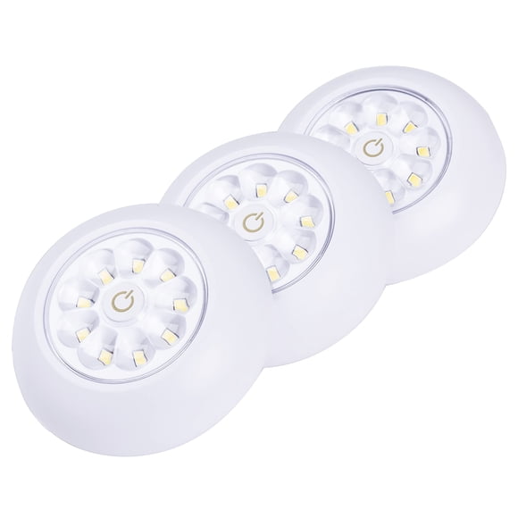 LIGHT IT! par Fulcrum, 30016-308 9-LED Anywhere LIGHT XB, Blanc, Lot de 3