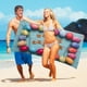 thumbnail image 4 of Yhmxh Toalla de playa de microfibra Toalla de baño súper colorida Manta de playa a prueba de arena Toalla multiusos para viajes Piscina 30x60 pulgadas Lavable a máquina, 4 of 6