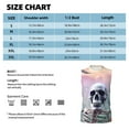 thumbnail image 6 of Haiem Men's Mist Sunflower Skull Print Tank Tops Summer Sleeveless Cut Off Workout T-Shirts Fitness Vest Athletic Undershirts-XX-Large, 6 of 8