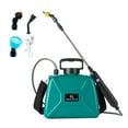 thumbnail image 1 of Pulverizador eléctrico para césped, pulverizador de jardín, varitas retráctiles, pulverizador de agua recargable, botella para interiores y exteriores Verde oscuro, 1 of 8