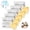 B004- Yellow, variant on Mopping Refill Sheets, 200 Count 2 Pack, Wood Floor Cleaner, Hardwood Floor Cleaner Refill, Mop, Multi Surface Cleaner, Deep Decontamination Polishing Long-Lasting Fragrance