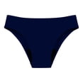 thumbnail image 4 of NMMUED Women's Bikini Bottom Mid Rise Full Coverage Swimsuit Bottom Only Navy M, 4 of 7