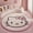 KT-B, variant on Cartoon Cute Kitty Cat Round Carpet Home Use Rug Decorative Bedroom Bedside Carpet Household Reading Area Cooling-insulated Rug