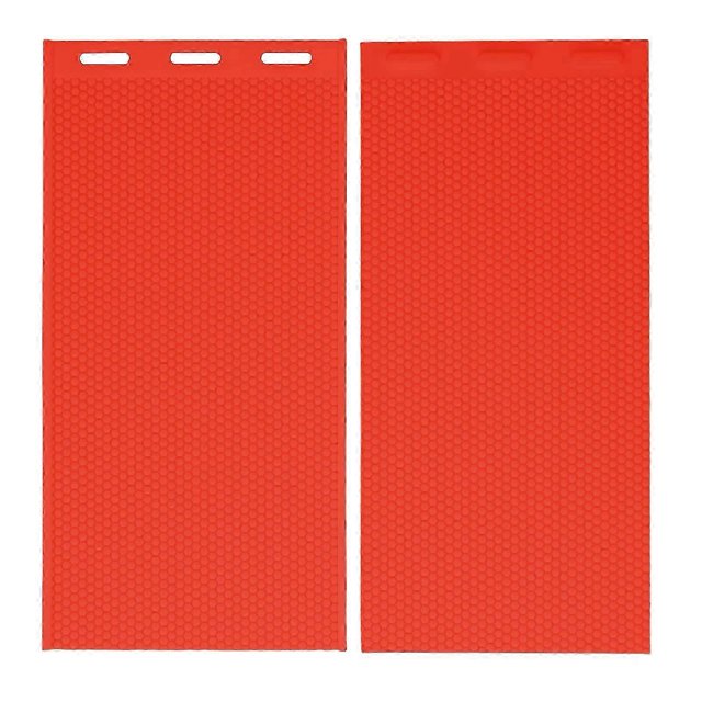 2Pcs Beeswax Molds Press Sheet Mould, Beeswax Sheets, Making Sheets Honeycomb Beekeeper Equipment, Beeswax Honeycomb Sheets for Beekeeping Candle Maki