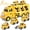 YELLOW, variant on MAVOLIO 5-in-1 Construction Truck Toys for Toddler Boy 1-5 Year Old | Kids Birthday Gifts Car Trucks with Excavator Crane Mixer Bulldozer