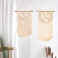 thumbnail image 3 of Colgante de pared tejido de macramé - Decoración geométrico bohemio bohemio bohemio para - Hermosa decoración de dormitorio de Sunnimix tapiz tejido macramé, 3 of 7