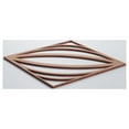 thumbnail image 4 of Ekena Millwork 15 3/8"W x 15 3/8"H x 3/8"T Medium Otis Decorative Fretwork Wood Wall Panels, Wood (Paint Grade), 4 of 18
