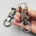 thumbnail image 2 of BRILLAR Llavero de coche: Paquete de 2 abridores de botellas con llavero de metal para hombre, 2 of 5