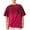 Hot Pink, variant on Mens Cotton T-Shirts Qiggri Men's Vintage Solid Color Gradient Casual Short Sleeved Round Neck Shirts Summer Tops