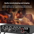 thumbnail image 4 of Sound card,Usb Sound 24 4-out Usb Sound With Driver Free Channels Sound With 4 Channels Sound 48v Professional Sound Sound 24 Bit/192khz 48v 4-in 4-out Usb Sound With Driver Free Audio 4-in, 4 of 6