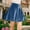 Blue, variant on ATOGUTA Girls Velvet Skirts Velvet Stretch Mini Flared Pleated Skater Skirt Size 5T-15, Pink