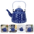 thumbnail image 2 of Enamel Water Kettle Enamel Tea Kettle Water Serving Pot Kitchen Water Kettle Tea Kettle, 2 of 8
