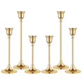 thumbnail image 1 of Portavelas BEZURA Vintage Brass para velas cónicas, 1 of 8