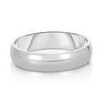 thumbnail image 2 of Floreo 14k White Gold 4mm Lite Comfort Fit Wedding Band, Size 8, 2 of 5
